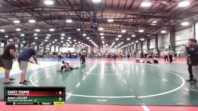 100 lbs Rd# 6- 9:00am Saturday Final Pool - Zakey Tsarni, Maryland BLACK vs Kiah Locust, Oklahoma Outlaws Red