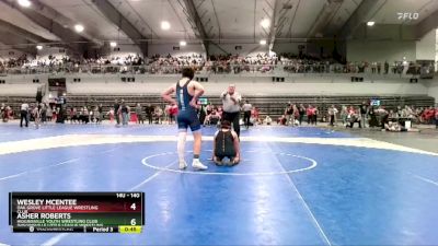 140 lbs Cons. Round 3 - Kinley Sinclair, Webb City Youth Wrestling Club vs Brett Howe, Warsaw Wildcat Wrestling