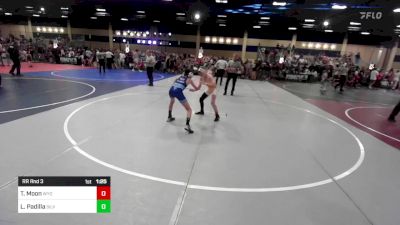 88 lbs Rr Rnd 3 - Tayson Moon, Wyoming Undergound vs Logan Padilla, Silverback WC