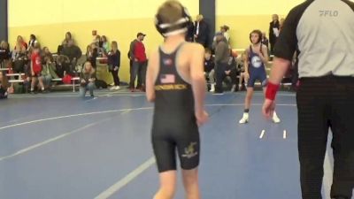 75 lbs Champ. Round 1 - Eian Van Zelderen, Ubasa Wrestling Academy vs Ethan Rask, LaCrosse Area Wrestlers (LAW)