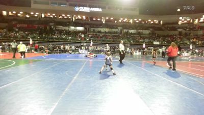 60 lbs Quarterfinal - LeighAnne Gambale, Kingsway vs Noelle Pohl, Streaks Wrestling Club