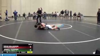 129 lbs Round 2 (6 Team) - Devin Williamson, Backyard Boyz White vs Jerrell Flemming, St. Lucie PAL / Tropics