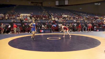 68 lbs Cons. Round 1 - Madison Sandquist, Rise RTC vs Serenity De La Garza, The Valley Wrestling Club