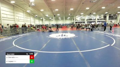 154 lbs Quarterfinal - Jameson Cerrato, Oakland vs Josiah Lopez, BTS Providence