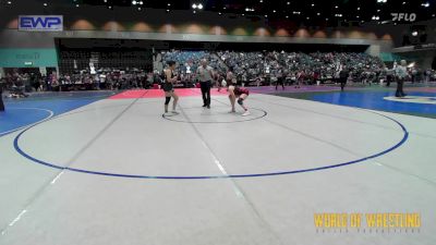 135 lbs Round Of 16 - Cara Davis, Bullard Wrestling Academy vs Julissa Gonzalez, NexGen Regional Training Center