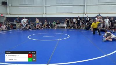 114 lbs Final - Noah Harkness, Patriots Wrestling Club vs Dillinger Collins, Dayton Bandits - Black