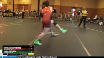 167 lbs Round 3 (4 Team) - Anthony Gutierrez, Gotcha STE vs Alex Gheorge, Team Gotcha