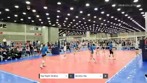 Top flight 18 elite vs VA elite 18s - 2022 JVA World Challenge presented by Nike - Expo Only