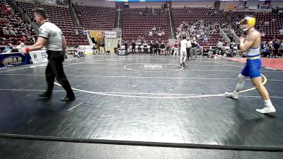 139 lbs Semifinal - Bo Bassett, Bishop McCort vs Carter Wharton, Chestnut Ridge