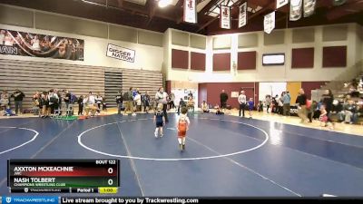 39 lbs Cons. Semi - Axxton Mckeachnie, JWC vs Nash Tolbert, Champions Wrestling Club