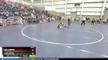 149 lbs Round 3 (4 Team) - Leif Larwin, Oregon vs Juan Soliz, Warriors Of Christ