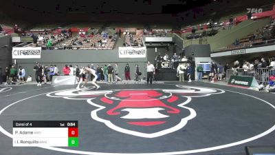 128 lbs Consi Of 4 - Pablo Adame, Matilda Torres vs Isaac Ronquillo, Bakersfield