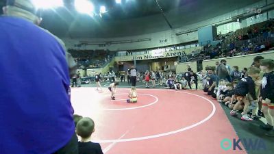 47 lbs Rr Rnd 3 - Oakley Waitkus, Team Tulsa Red vs Cruz Batschelett, Bristow Youth Wrestling