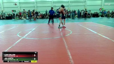 160 lbs Round 6 (10 Team) - Liam Dillon, Neighborhood WC vs Jax Smith, Team Diamond Fish