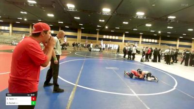 58 lbs Consi Of 4 - Andres Tapia, Grindhouse WC vs Asher Ruybal, San Luis Valley WC