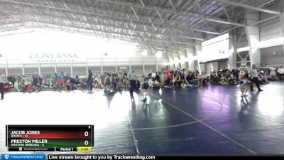 87 lbs Quarters & Wb (16 Team) - Jacob Jones, Idaho 2 vs Preston Miller, Western Nebraska