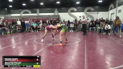 159 lbs Semis & 1st Wrestleback (8 Team) - Mason Fahey, Gotcha National vs Braxton Pulley, Minions Black (GA)