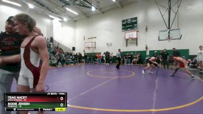 144A Round 4 - Bodie Jensen, Pinedale vs Teag Nacey, Rock Springs