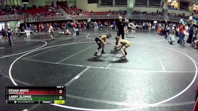 75 lbs Quarterfinal - Ethan Spatz, Nebraska Boyz vs Larry Zlomke, Gering Wrestling Club