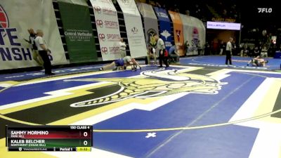 150 Class 4 lbs Cons. Round 1 - Kaleb Belcher, Northwest (Cedar Hill) vs Sammy Mormino, Park Hill