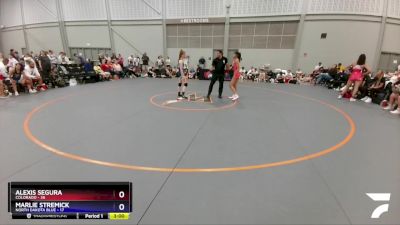 122 lbs Round 1 (16 Team) - Alexis Segura, Colorado vs Marlie Stremick, North Dakota Blue