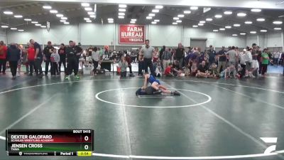 59 lbs Semifinal - Jensen Cross, TNWA vs Dexter Galofaro, Scanlan Wrestling Academy