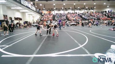 73 lbs Round Of 16 - Tripp Hardison, Verdigris Youth Wrestling vs Jeffrey Wheat, Sallisaw Takedown Club