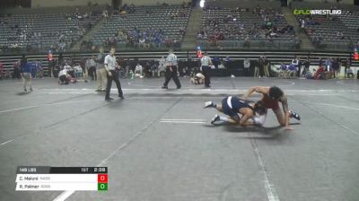 149 lbs Round of 16 - Christopher Meloni, Nassau vs Riley Palmer, Iowa Central