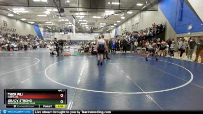 175 lbs Quarterfinal - Thor Pili, Westlake vs Grady Strong, Brighton Wrestling Club