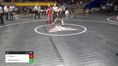 95 lbs Consi Of 16 #2 - Carter Rock, Gettysburg vs Bryar Beckstein, Greenville