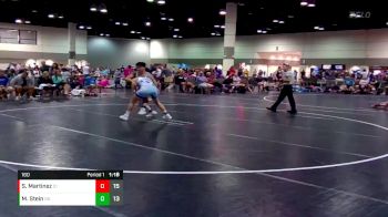 160 lbs Round 2 (6 Team) - Sebastian Martinez, Michigan Blue vs Max Stein, PA Alliance