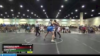 285 lbs Finals (2 Team) - Ethan Daniels, Team Clay vs Shantavous White, Backyard Boyz Blue