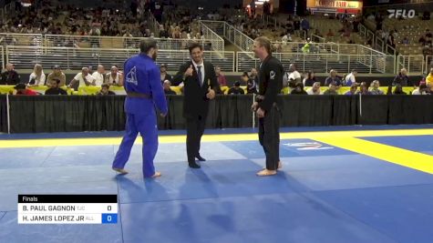 BRANDON PAUL GAGNON vs HARRY JAMES LOPEZ JR 2024 Pan Jiu Jitsu IBJJF Championship