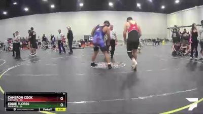 220 lbs Finals (8 Team) - Eddie Flores, Tar River vs Cameron Cook, Dogtown