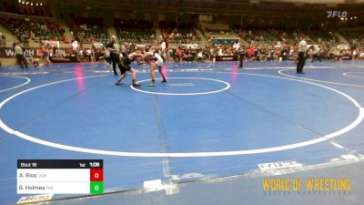 96 lbs Round Of 16 - Avery Rios, Lions Wrestling Academy vs Bentley Holmes, The Best Wrestler