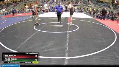 172 lbs Finals (8 Team) - Caleb Darby, Cascade vs Ben Rintoul, Scappoose