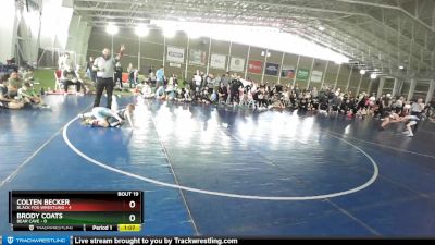 63 lbs Semis & Wb (16 Team) - Colten Becker, Black Fox Wrestling vs Brody Coats, Bear Cave