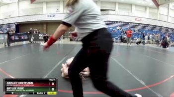 81 lbs Cons. Semi - Ainsley Hoffmann, Rhyno Academy Of Wrestling vs BryLee Irsik, Nebraska Wrestling Academy