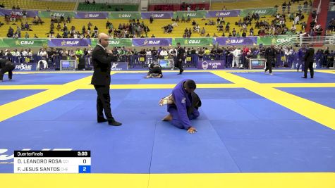 DIEGO LEANDRO ROSA vs FELIPE JESUS SANTOS 2024 Brasileiro Jiu-Jitsu IBJJF