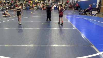 60 lbs Round Of 16 - Kolby Pitzen, Tomahawk W.C. vs Trey Gratton, Shwa