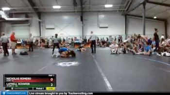 152 lbs Round 3 (3 Team) - Latrell Schafer, Storm A vs Nicholas Romero, ICON