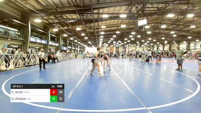 126 lbs Rr Rnd 1 - Caleb Scott, TNWC Griffin vs Dominic Colaizzi, Felix Wrestling Academy Blue