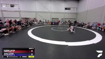105 lbs Round 2 (8 Team) - Alexis Lauta, Pennsylvania vs Kyah Leyba, Oklahoma Blue