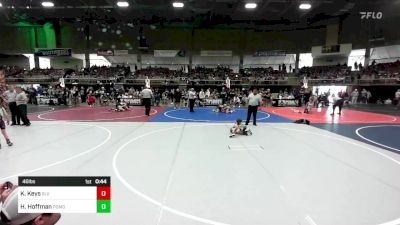 46 lbs Semifinal - Kyan Keys, SLV Elite WC vs Harold Hoffman, Pomona Elite