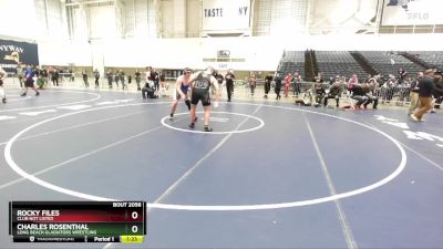 Semifinal - Rocky Files, Club Not Listed vs Charles Rosenthal, Long Beach Gladiators Wrestling