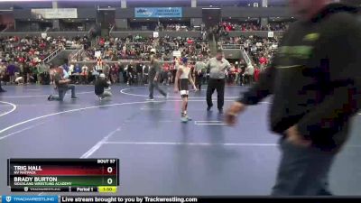 85 lbs Champ. Round 1 - Trig Hall, NV MATPACK vs Brady Burton, Siouxland Wrestling Academy