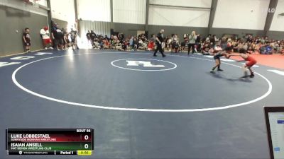 70 lbs Semifinal - Isaiah Ansell, Mat Demon Wrestling Club vs Luke Lobbestael, Sunnyside Ironman Wrestling