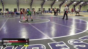 165 lbs Cons. Semi - Magnus Kuokkanen, Unattached vs Tate Geiser, Cleveland State