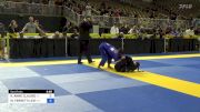KIMBERLY ANNE CLAUDIO vs MARIANA FERRETTI LEVI 2024 Pan Jiu Jitsu IBJJF Championship