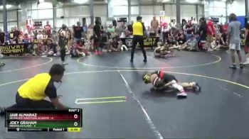 52 lbs Round 1 (6 Team) - Jair Almaraz, No Escape Wrestling Academy vs Joey Graham, Indiana Outlaws